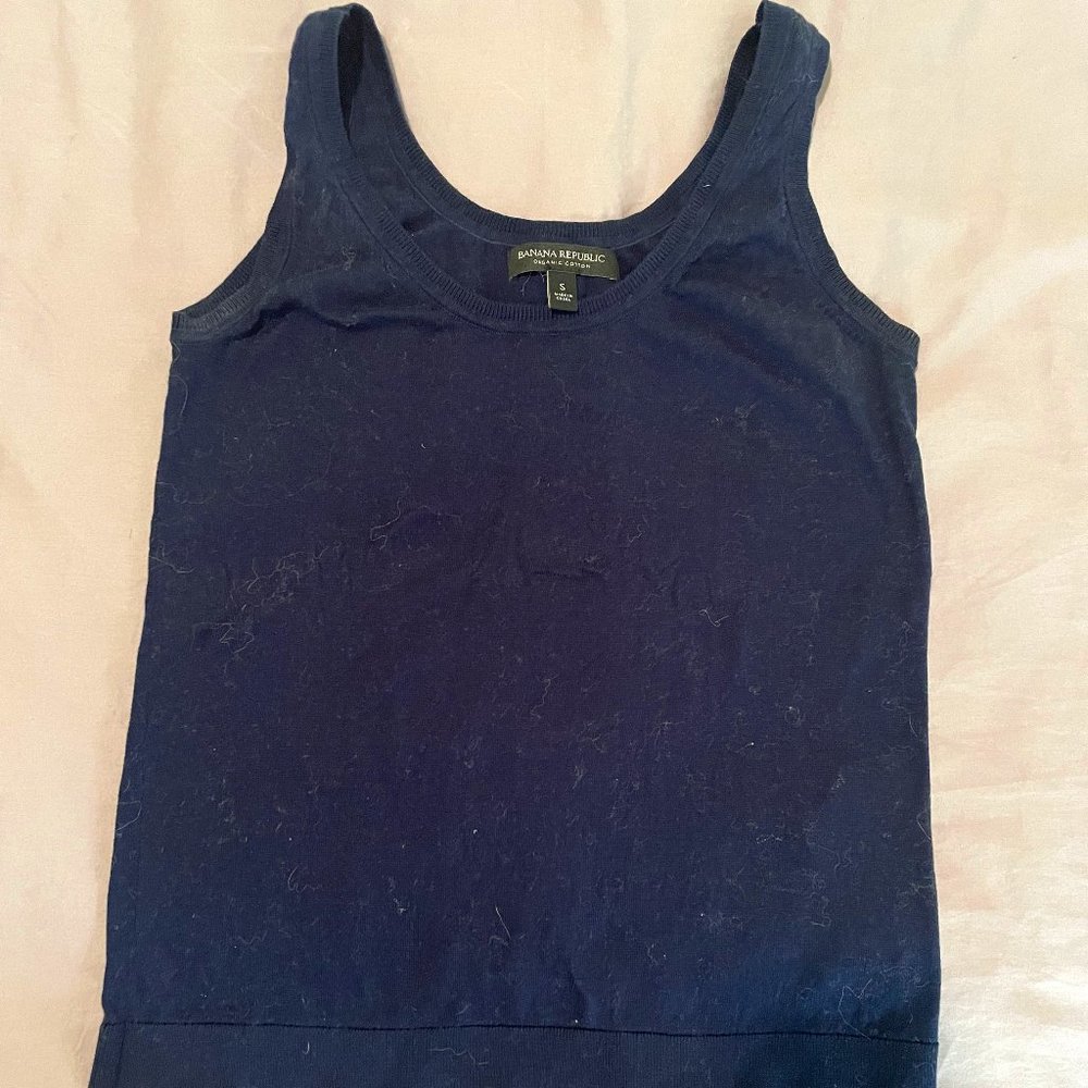Banana Republic Sweater Tank (S), Navy